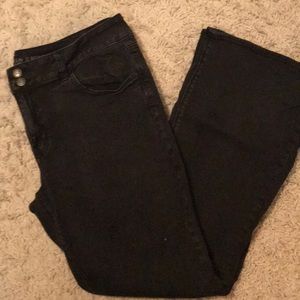 American Eagle Artist Boot cut black jeans